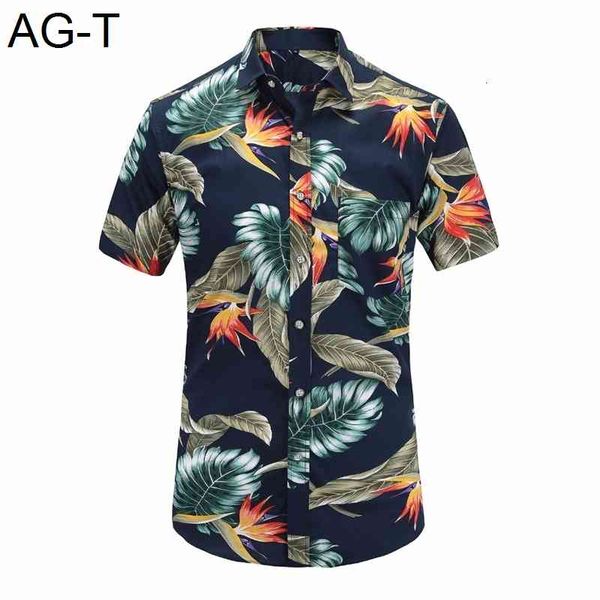 

summer mens short sleeve beach hawaiian shirts cotton casual floral shirts regular plus size 3xl mens clothing fashion, White;black