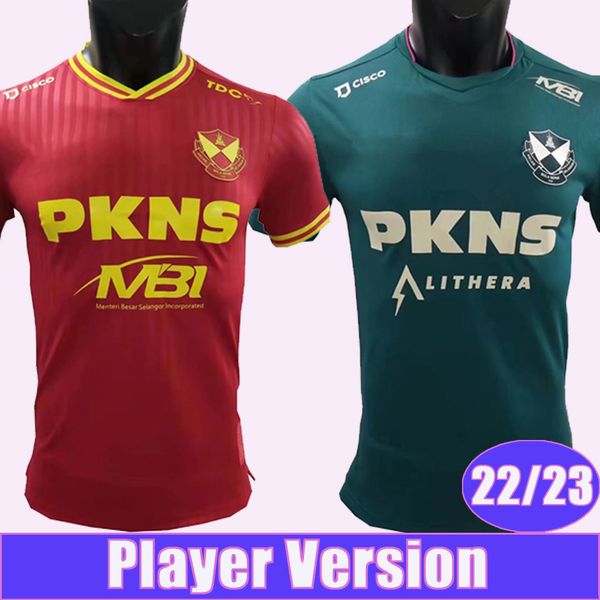 

22 23 selangor fc soccer jerseys player version home away 2022 2023 malaysia super league oliver buff ifedayo olusegun brendan gan syahmi fo, Black;yellow