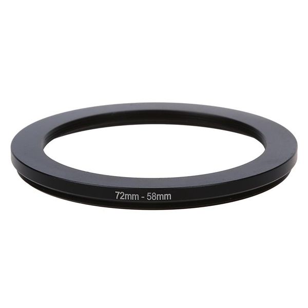 

lens adapters & mounts 72-58mm camera step down filter adapter ring black
