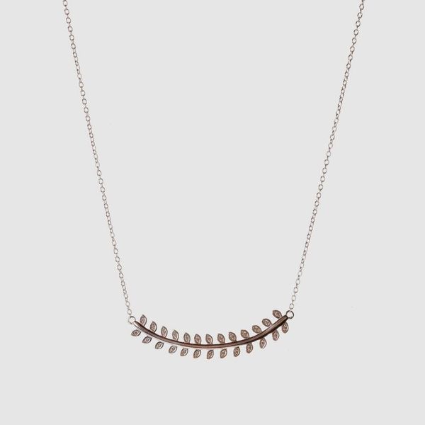 

amorita boutique silver925 ollive branch necklaces pendant, Silver