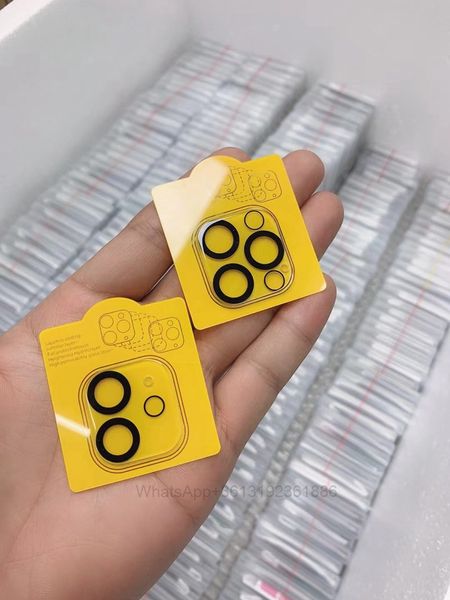 Silk 3D Tempered Glass Camera Screen Protectors For Iphone 15promax 15pro 14promax 13 Pro MAX 12 11 Smart Cell Phone Premium Cameras Films Film Lens With