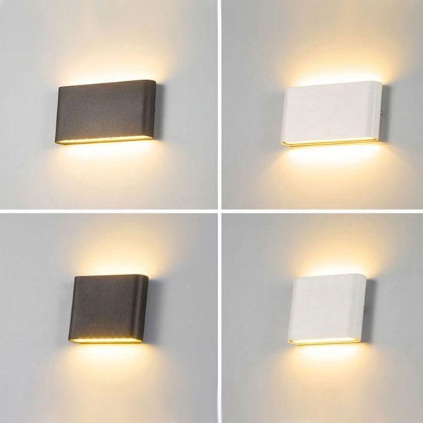 

led simple ultra-thin personality creative wall lamp aisle courtyard balcony corridor waterproof staircase