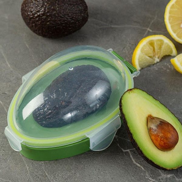 

storage bottles & jars kitchen food box avocado space saving container vegetable organizer reusable plastic fruit containers crisper