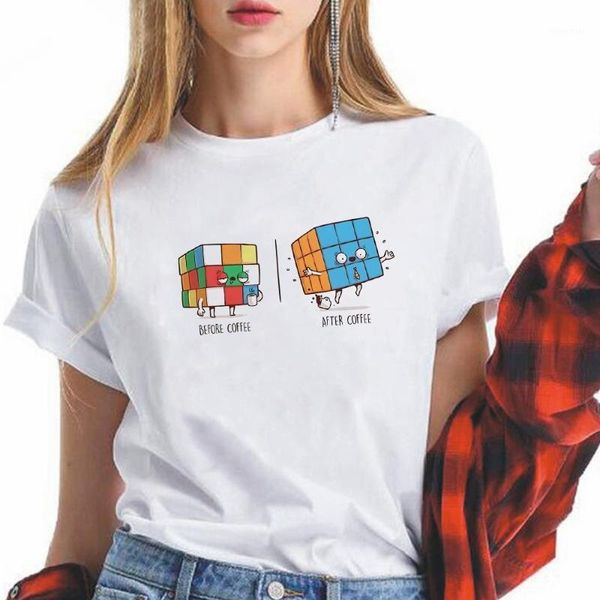 

spirit workplace cute t-shirt vetement femme summer graphic shirt plus size white clothes tshirts for women brand women's