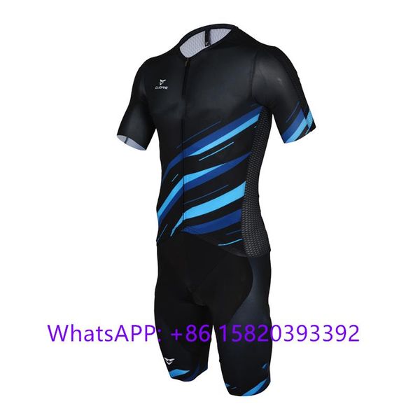 

racing sets cuore team summer triathlon men tights riding suit ciclismo hombre outdoor cycling mtb 3 pocket swimming running sport dress, Black;blue