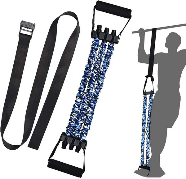 

resistance bands tension band chest expansion training fitness exercise arm expander sports multifunctional spring pedal adjustable