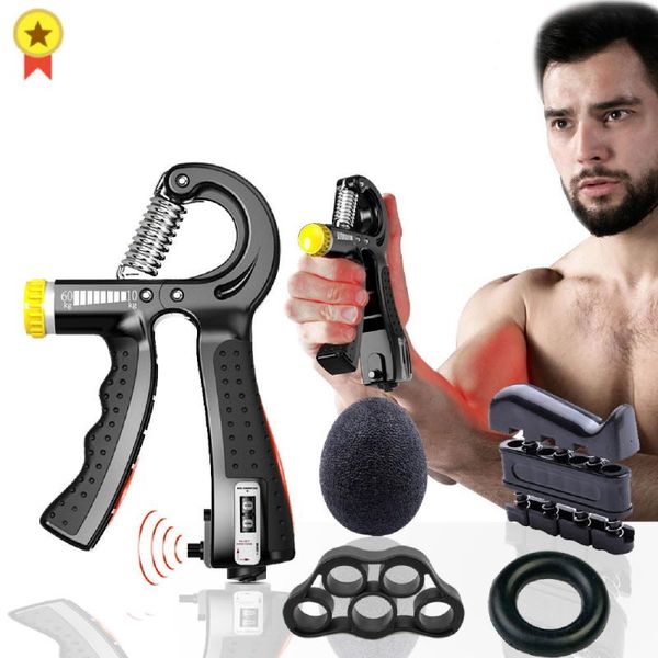 

hand grips grip strength simulator for fingers expander strengthener power ball workout adjustable rehabilitation stress 5pcs/set