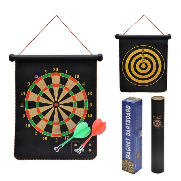 

double sided magnetic disc set parent child dart toy leisure game level dual purpose dart set