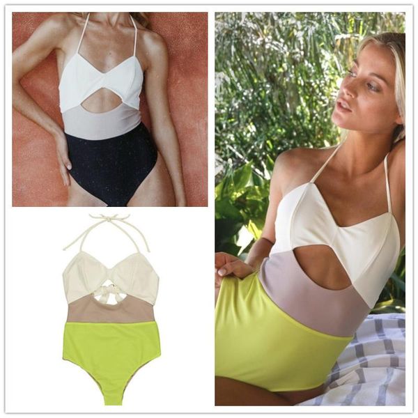 

one piece bikini swimsuit women's triangle one-piece suits