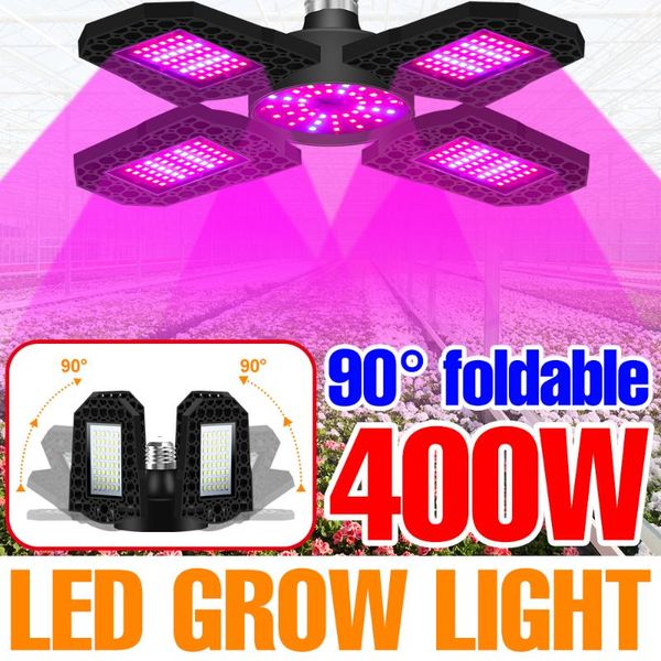

grow lights full spectrum 220v phyto lamp hydroponics lmapara e26 plants seeds bulb 110v 200w 300w 400w bombilla