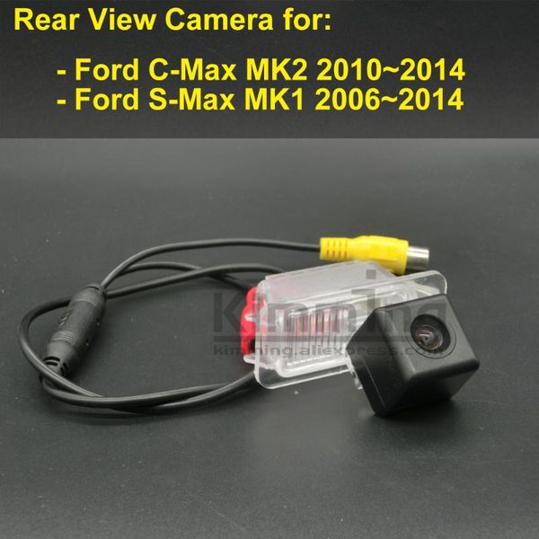 

car rear view cameras& parking sensors camera for c-max 2 s-max 1 2006 2007 2008 2009 2010 2011 2012 2013 2014 wireless reversing