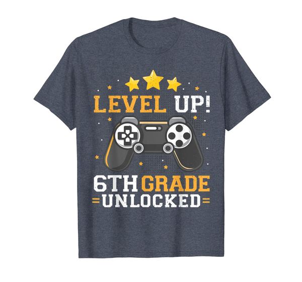 

6th Grade First Day of School Shirt Video Gamer Boys Back, Mainly pictures