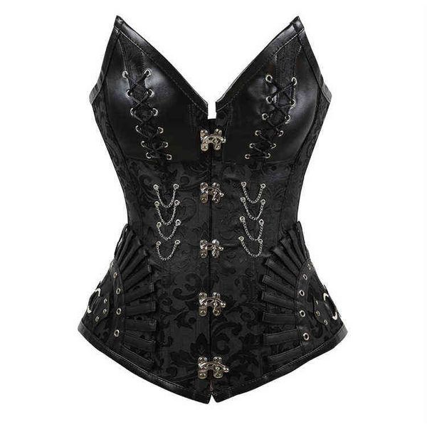 

waist tummy shaper gothic court steel corset