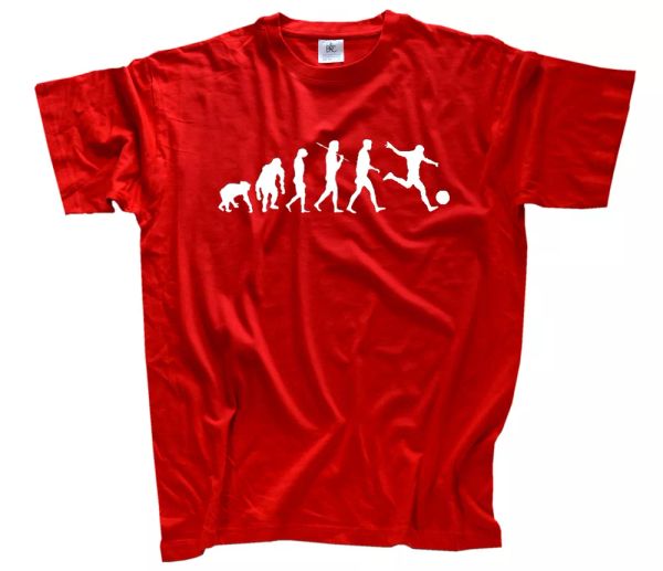 

standard Ã©dition footballer ii fussballer balle evolution t-shirt tailles s-xxxl, White;black