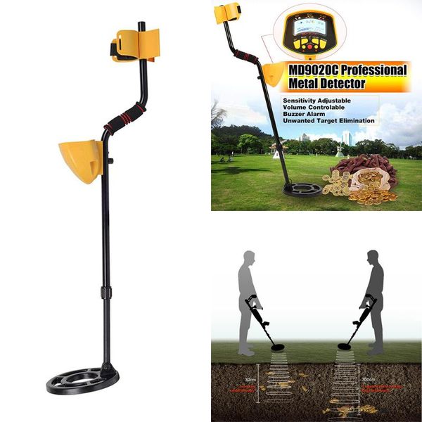 

underground metal detector professional gold digger treasure better lcd display waterproof turntable detectors