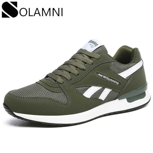 

mens air mesh sneakers spring autumn casual shoes outdoor fit sneaker couple breathable flats shoe women lace up footwear 211014, Black;white