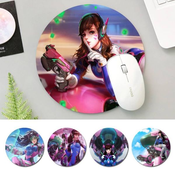 

mouse pads & wrist rests elegant dva mat keyboard desk durable deskmousepad rubber gaming round pad office
