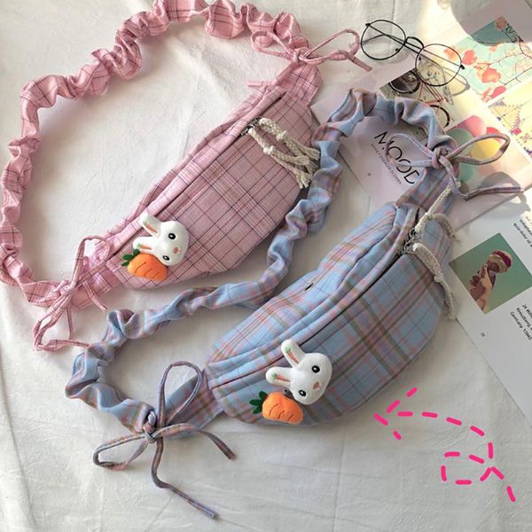 

fanny pack for women candy color women's belt bag girl's travel banana lady's female bum waist bags