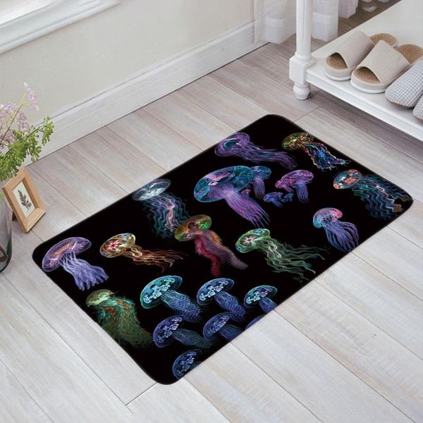 

cushion/decorative pillow jellyfish doormats anti-slip carpet rug bathroom entrance outdoor floor mat home decor