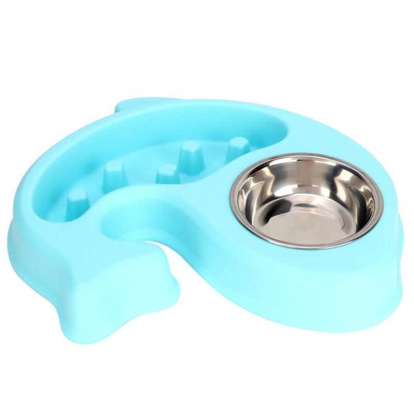 

simple stainless steel pet feeder fish shape water bowl dogs cats dog car seat covers
