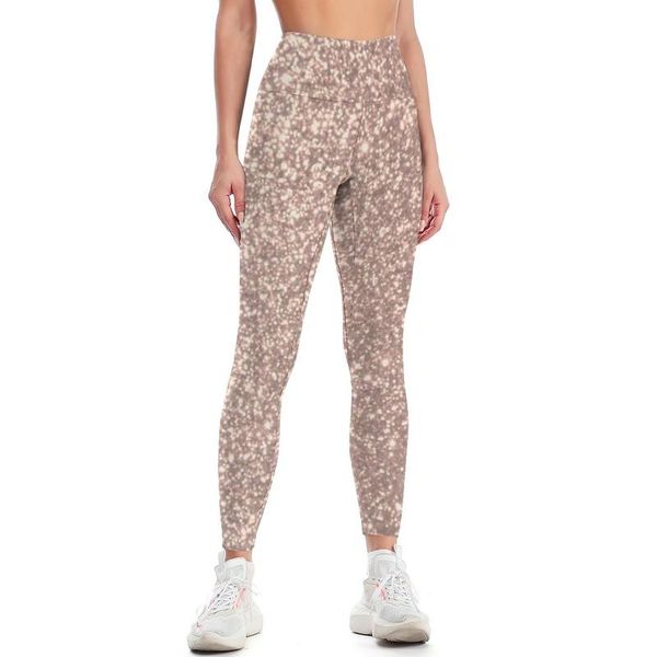 

yoga outfit crystal leggings high wasted drawings pants casual drop gym teenagers