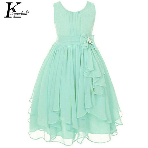 

girl's dresses vestidos summer party girls sleeveles toddler wedding dress princess kids for baby children clothing, Red;yellow