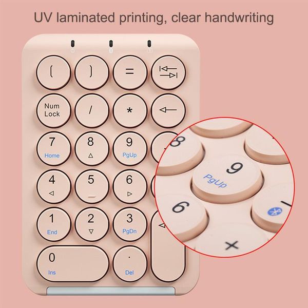 

keyboards bluetooth wireless numeric keypad 22 keys computer mini number keyboard for pc deskaccounting tasks home office