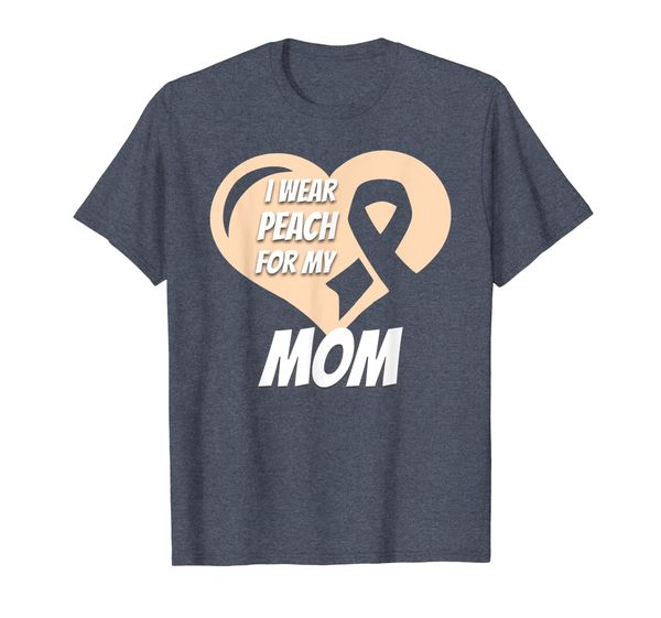 

uterine cancer tshirt for son or daughter, White;black