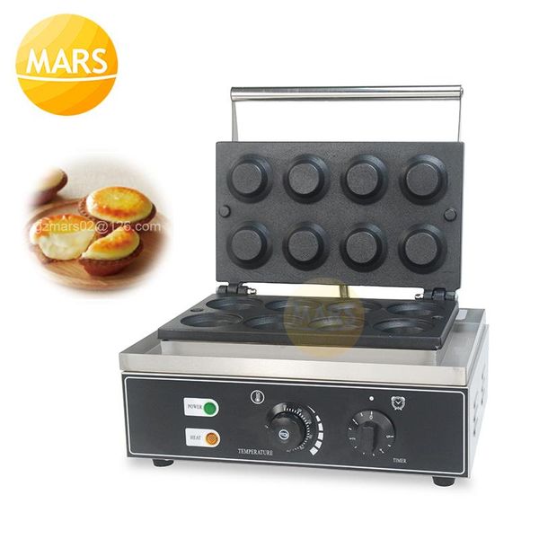

commercial non-stick egg tart machine tarlet maker iron baker electric 8pcs pineapple making bread makers