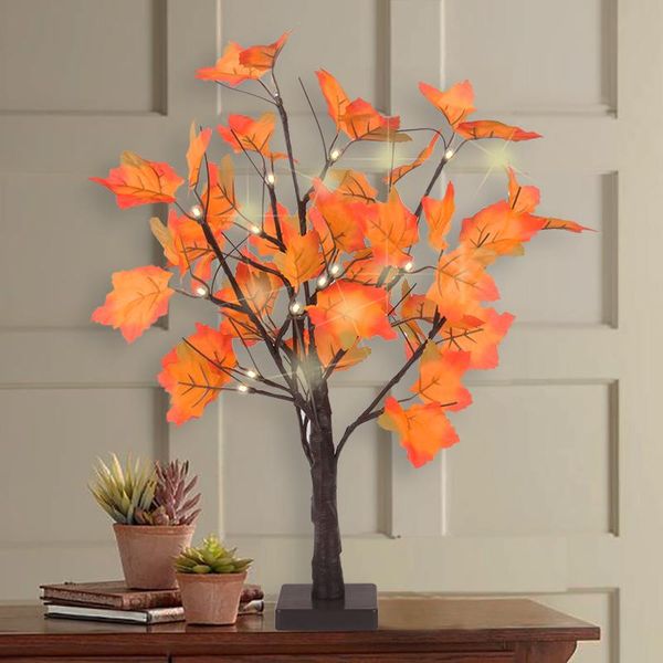 

party decoration halloween maple led light family living room bedroom wedding prop children's thanksgiving home decorations