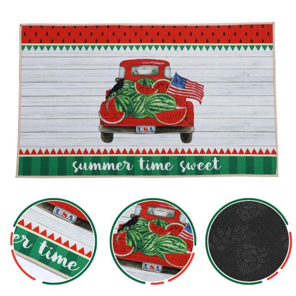 

carpets 1pc creative watermelon design doormat decorative door mat floor for home