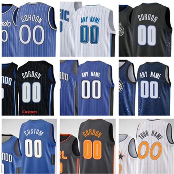 

jersey printed al-farouq aminu jonathan isaac michael carter-williams james ennis iii dwayne bacon bone gary clark karim mane chuma okeke je, Black