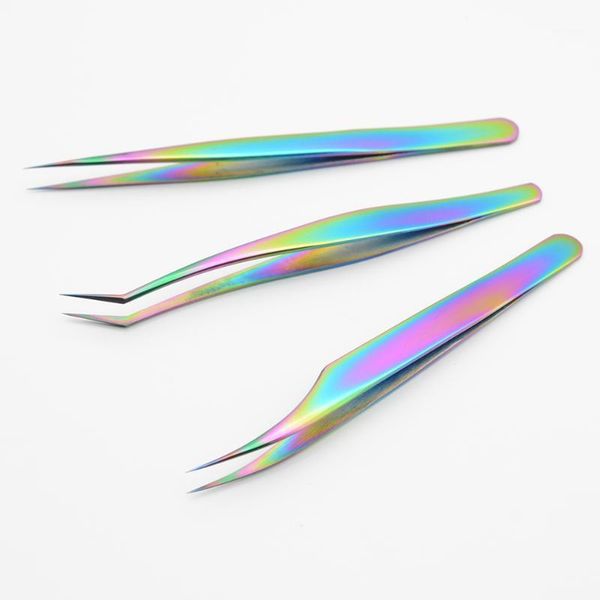 

stainless eyelash extension tweezers high precision makeup tools professional for lashes tweezer1