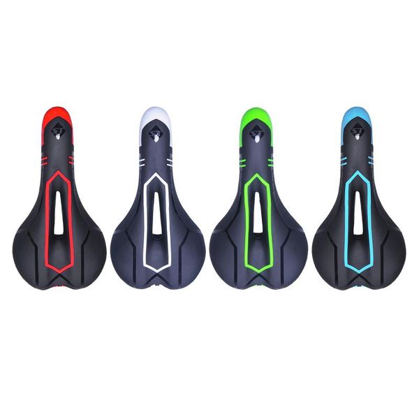 

bike saddles bicycle saddle hollow leather breath mtb road cycling cushion seat pad