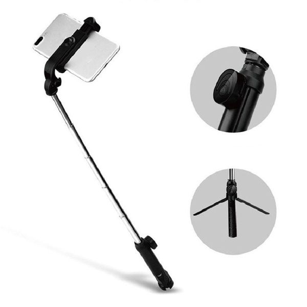 

golf training aids tripod swing holder recorder bluetooth selfie stick cell phone clip k43e