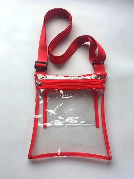 

luxury designers handbags stadium transparent bag new laser handbag colorful transparents bags single shoulder pack leisure diagonal packs c