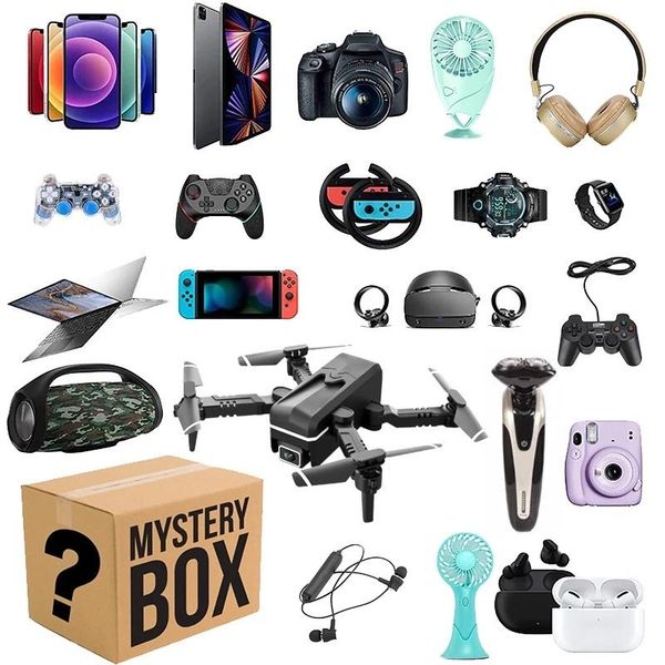 

gift wrap most lucky mystery box 100% surprise random high-quality novelty digital home electronics christmas boxes 2021