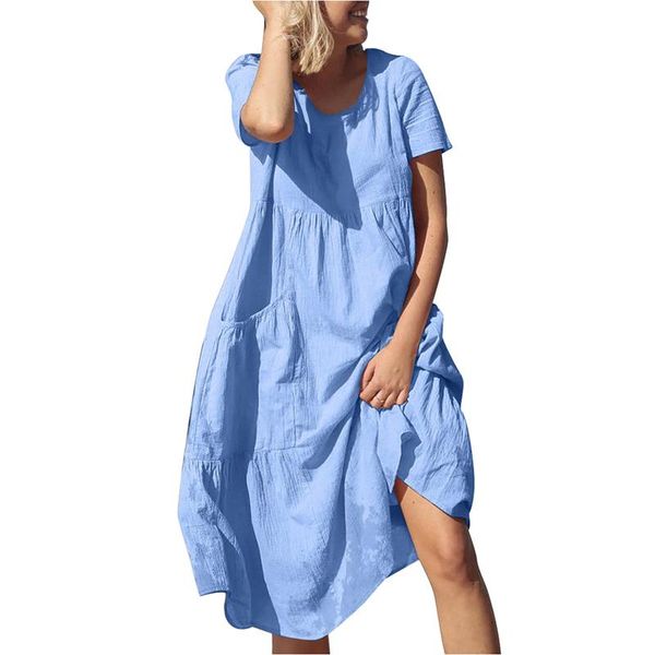

casual dresses women shirt dress for ladies plus size summer clothes cotton long sleeve plain casaul oversize vetement femme 2021 vestido, Black;gray