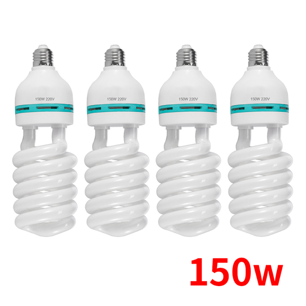 

150w led high bright pography daylight fluorescent light bulb e27 base for softboxes pographic po video studio flash heads