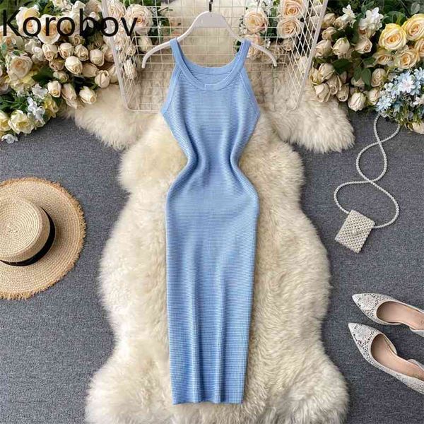 

korobov high waist hip striped patchwork skinny vestido sleeveless off shoulder camis dress summer knit holiday ropa 2b089 210430, Black;gray