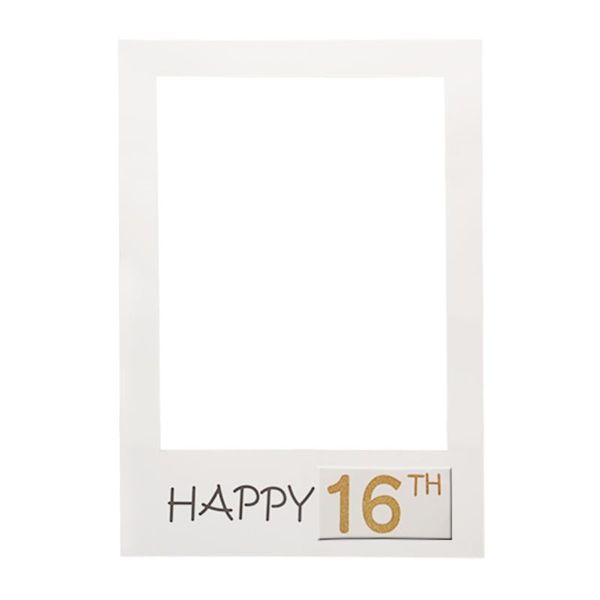 

frames 1 16 18 21 30 40 50 60th birthday party po booth prop frame game decor diy