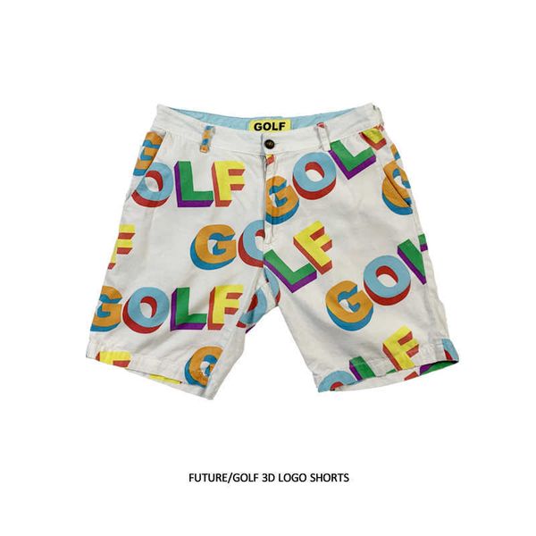 

golf wang all over 3d shorts 79fj, White;black