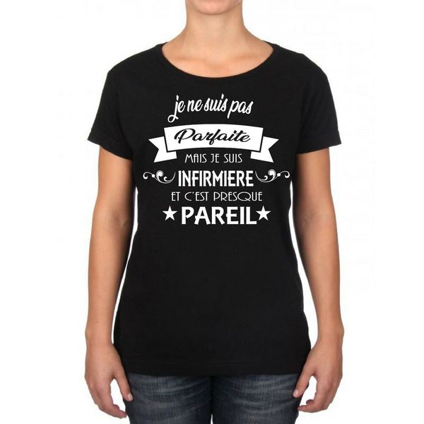 

womens t-shirt nurse, White;black