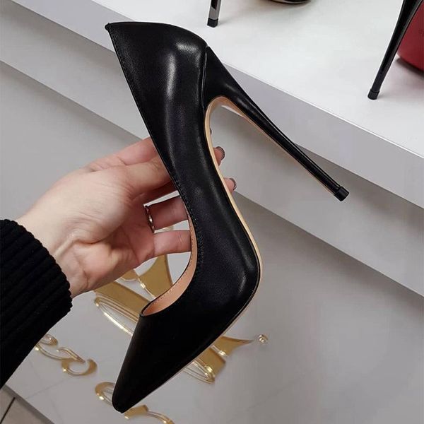 

dress shoes women's 2021 sharp single shoe black high-heeled woman occupation
