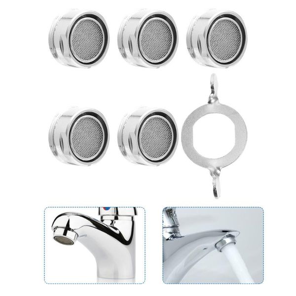 

other faucets, showers & accs 1 set aerators sink copper filters tools with wrench