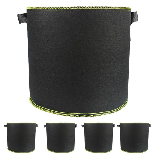 

planters & pots plant growth bag tree planting fabric garden handles 6pcs environmental protection vegetable pot
