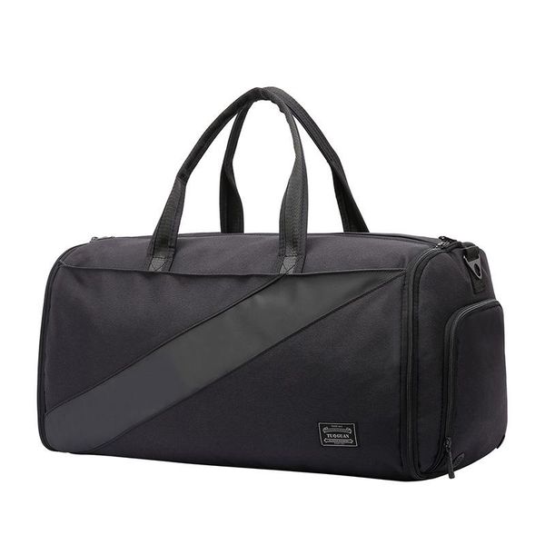 

duffel bags men's business travel bag waterproof dry and wet detached suit folding gym