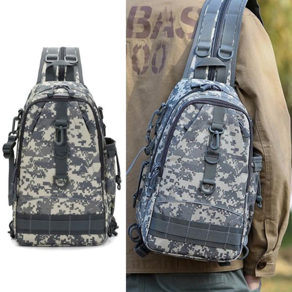 

fishing accessories multifunctional tackle bags shoulder lures camouflage backpack pouch holder outdoor sports