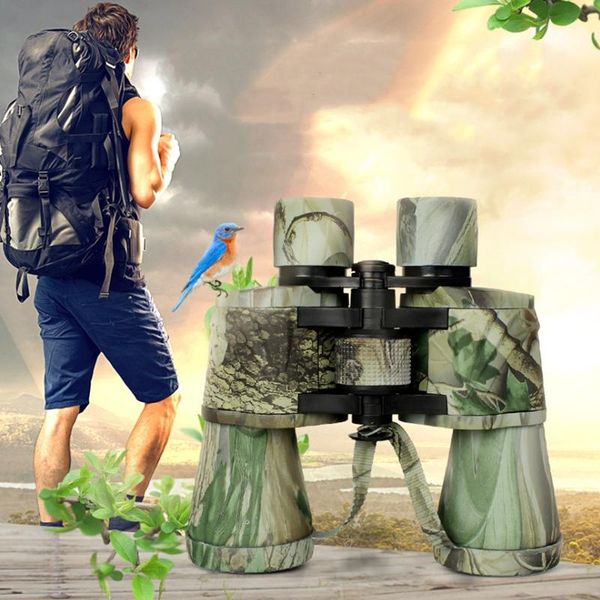 

telescope & binoculars professional outdoor work travel portable 10x50 blue film 10 times fixed high-power