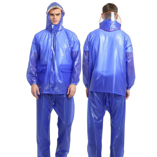 

raincoats eliteson motorcycle for men women pants waterproof bicycle cycling rain sets outdoor hiking riding jackets & trousers